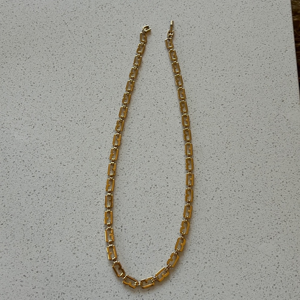 Givenchy 22” Necklace in Gold Tone…Authenticity stamp on the enclosure